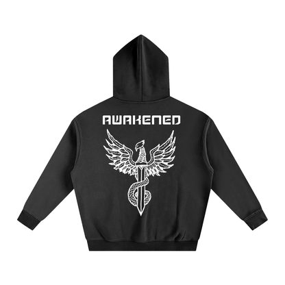 Oversized Phoenix Fleeced Hoodie