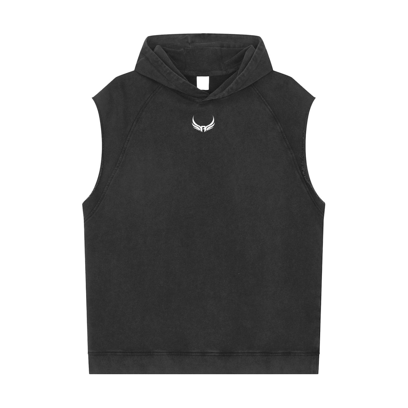 Sleeveless Hooded Shirt