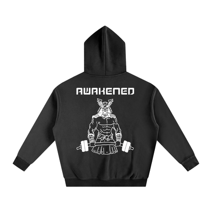 Oversized Samurai Fleeced Hoodie